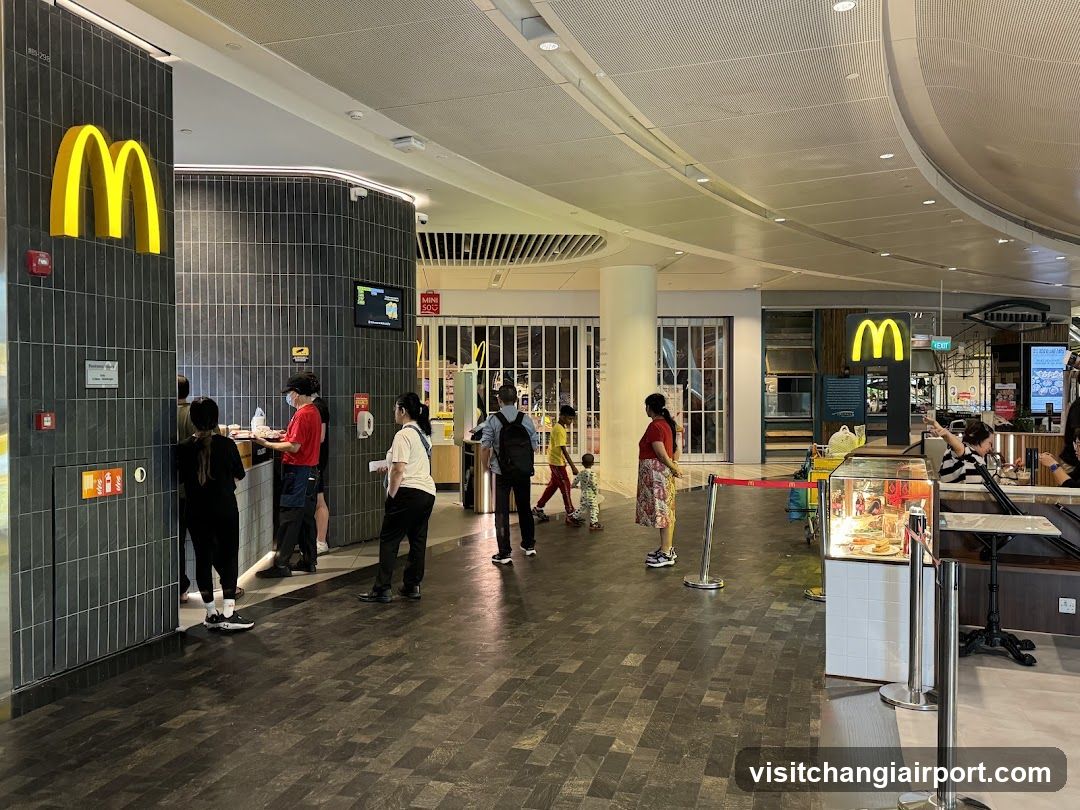 McDonald's Interior Queue Area