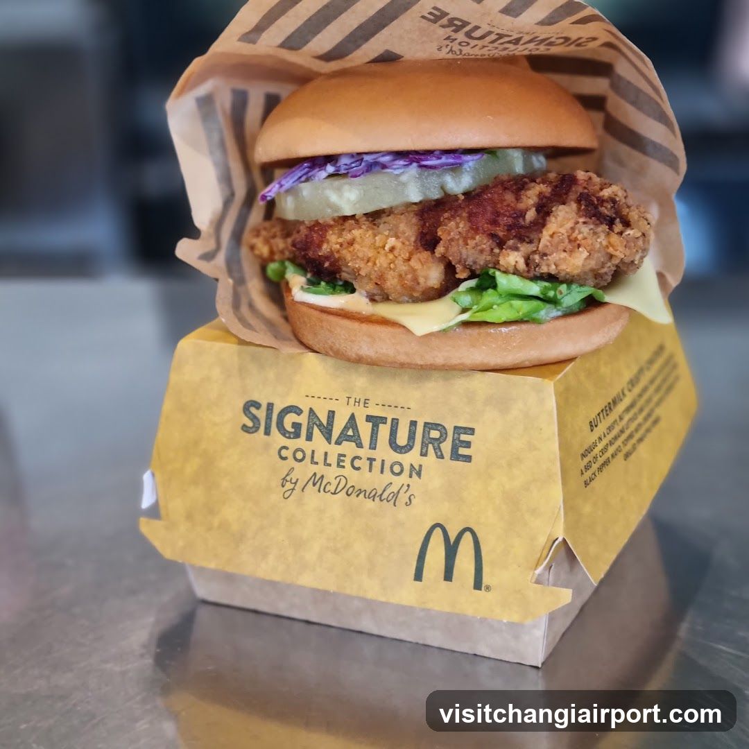 McDonald's Signature Collection Burger