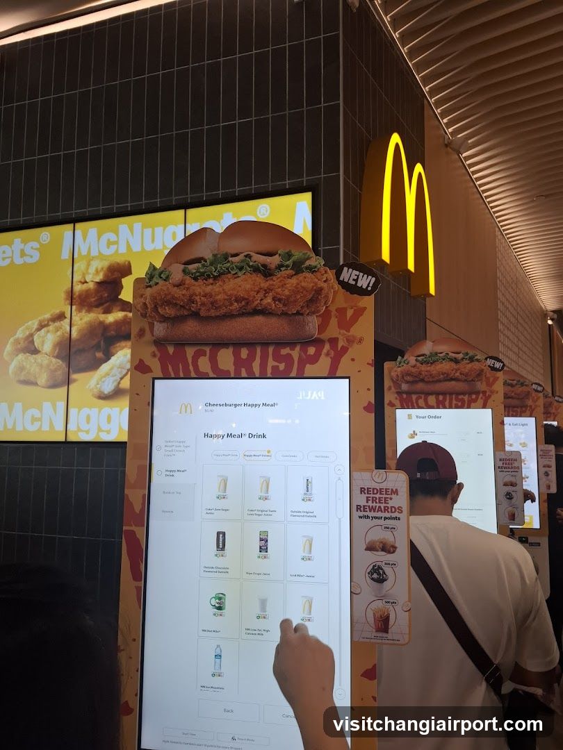 McDonald's Happy Meal Redemption Kiosk