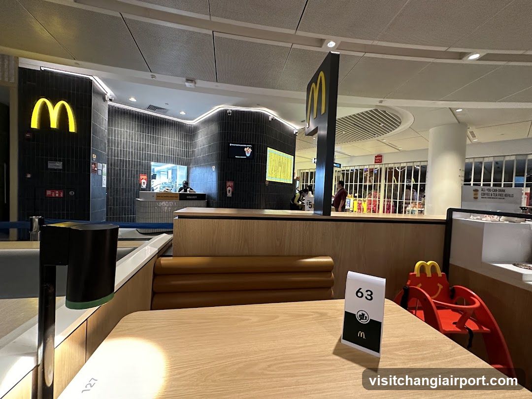 McDonald's Interior View