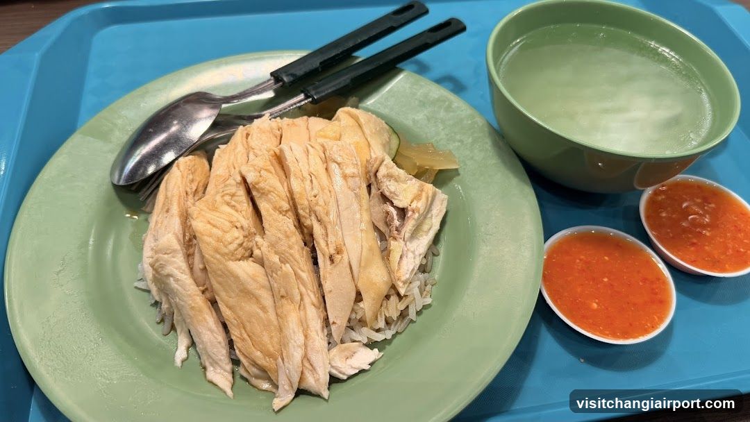 Hainanese Chicken Rice Meal