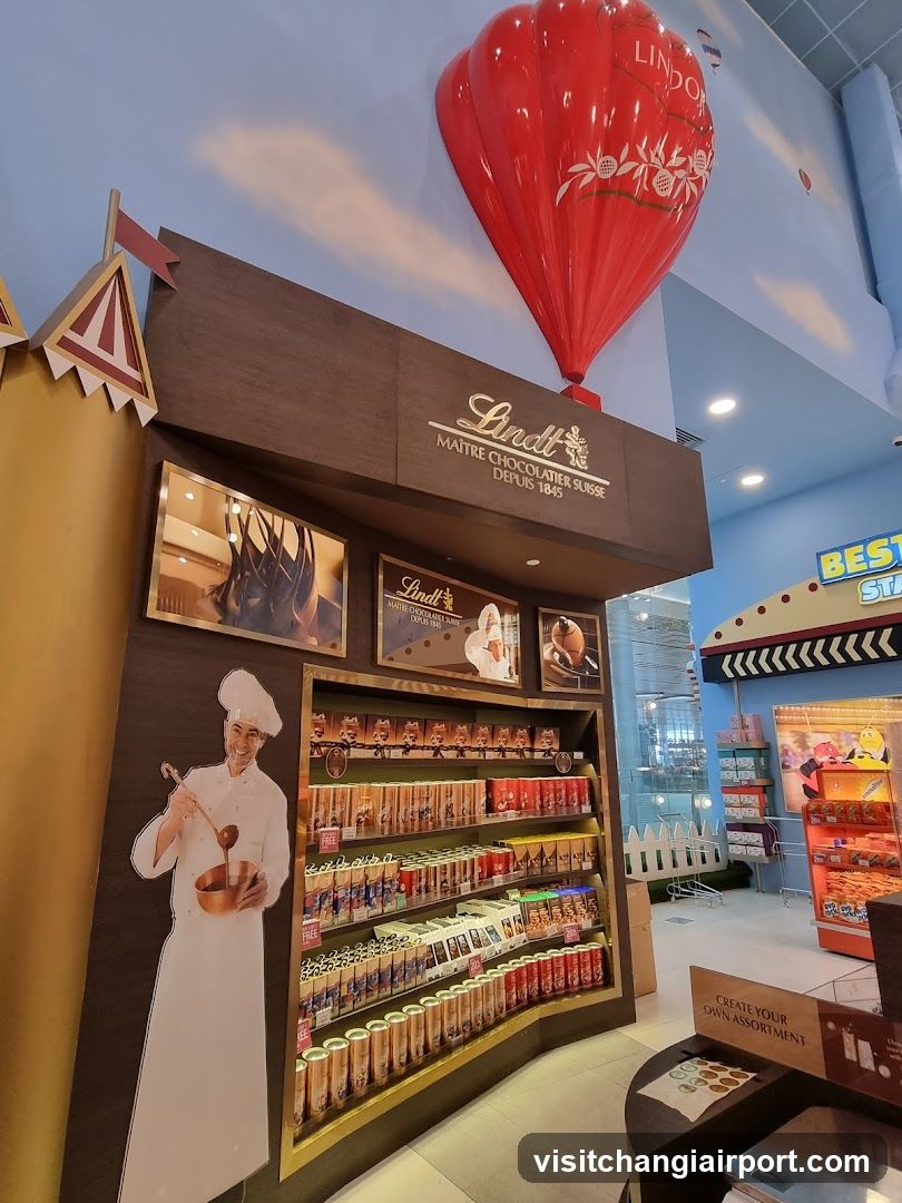 Lindt Chocolate Shop Interior Display