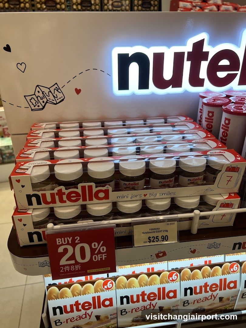 Nutella Product Display