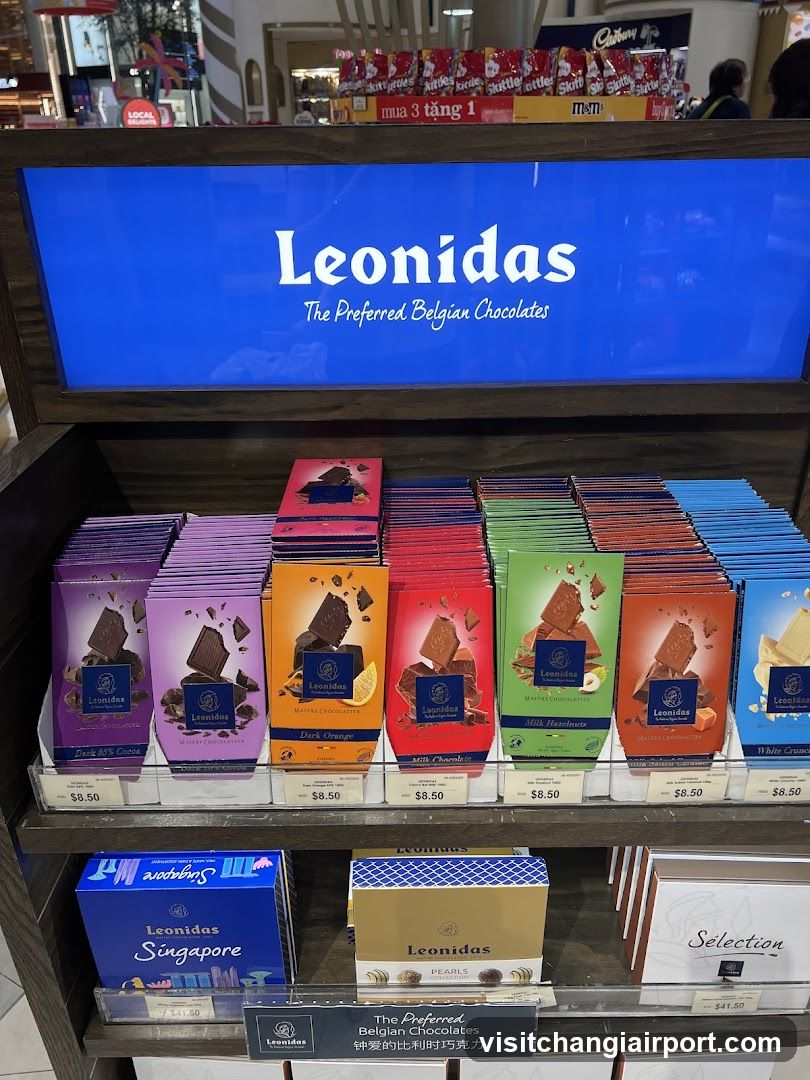 Leonidas Chocolate Display