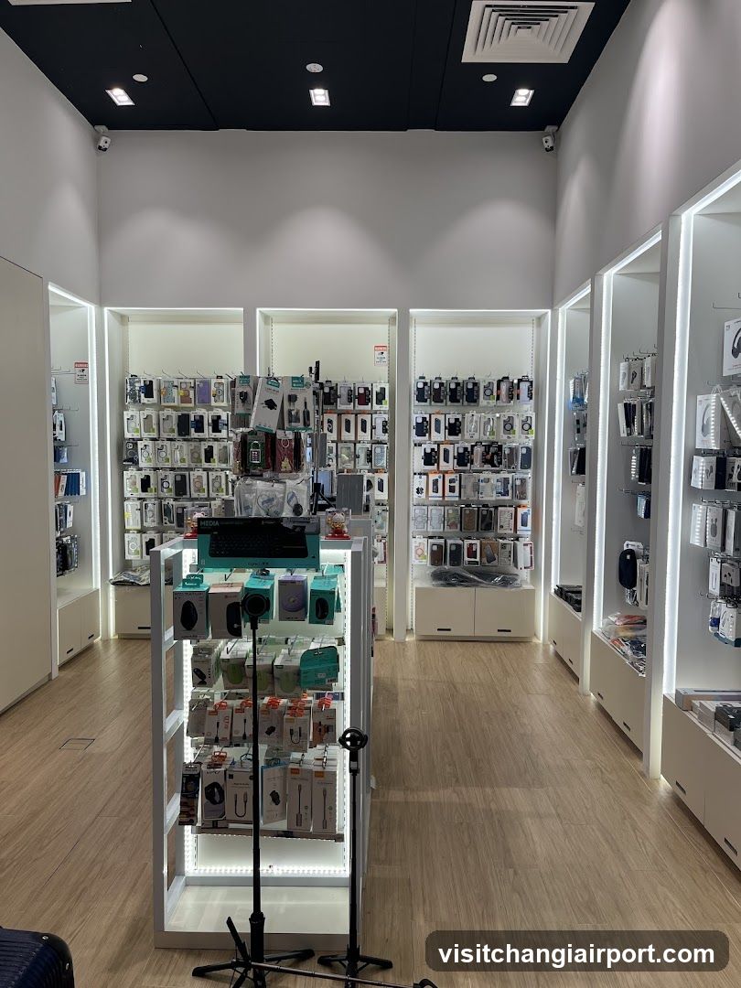 Electronics Store Interior