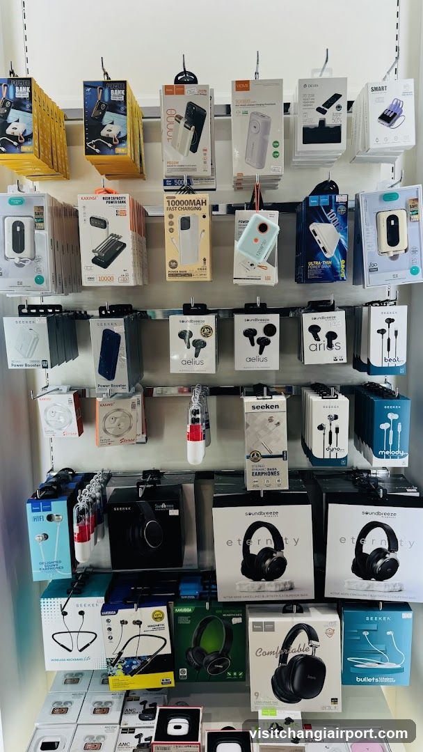 Electronics Store Interior Display