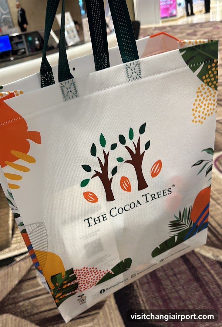 Cocoa Trees Shopping Bag