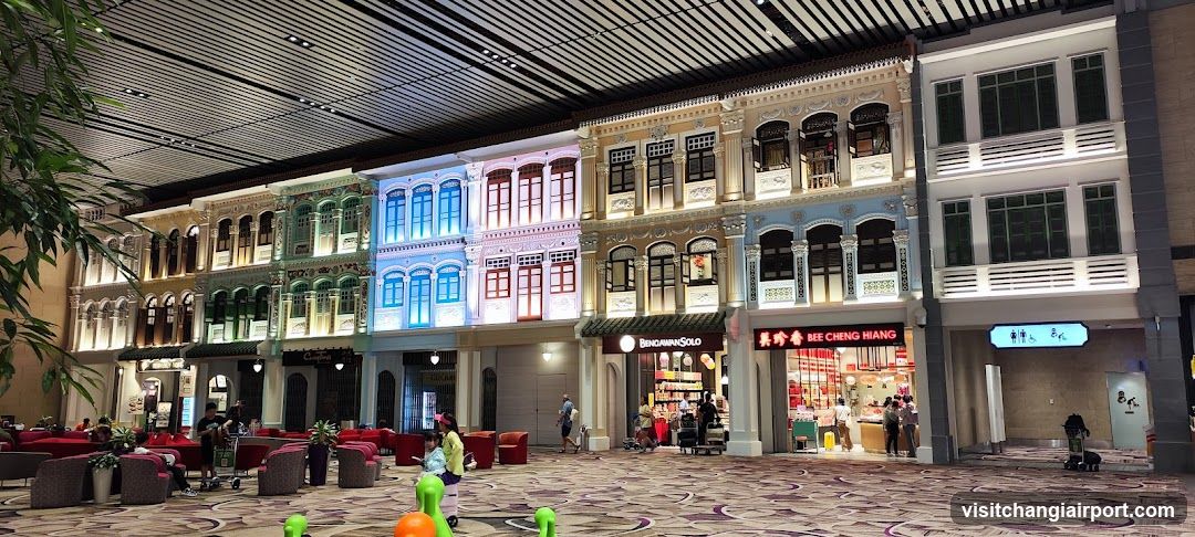 Colorful Shop Row Interior