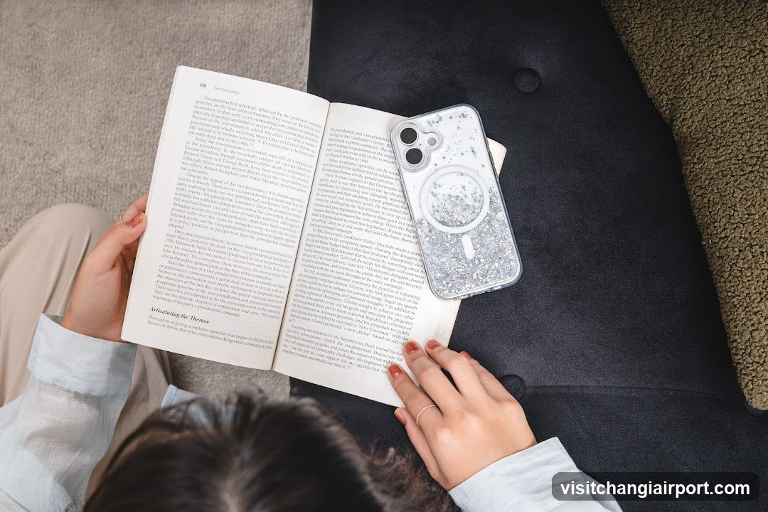 Reading on a Couch