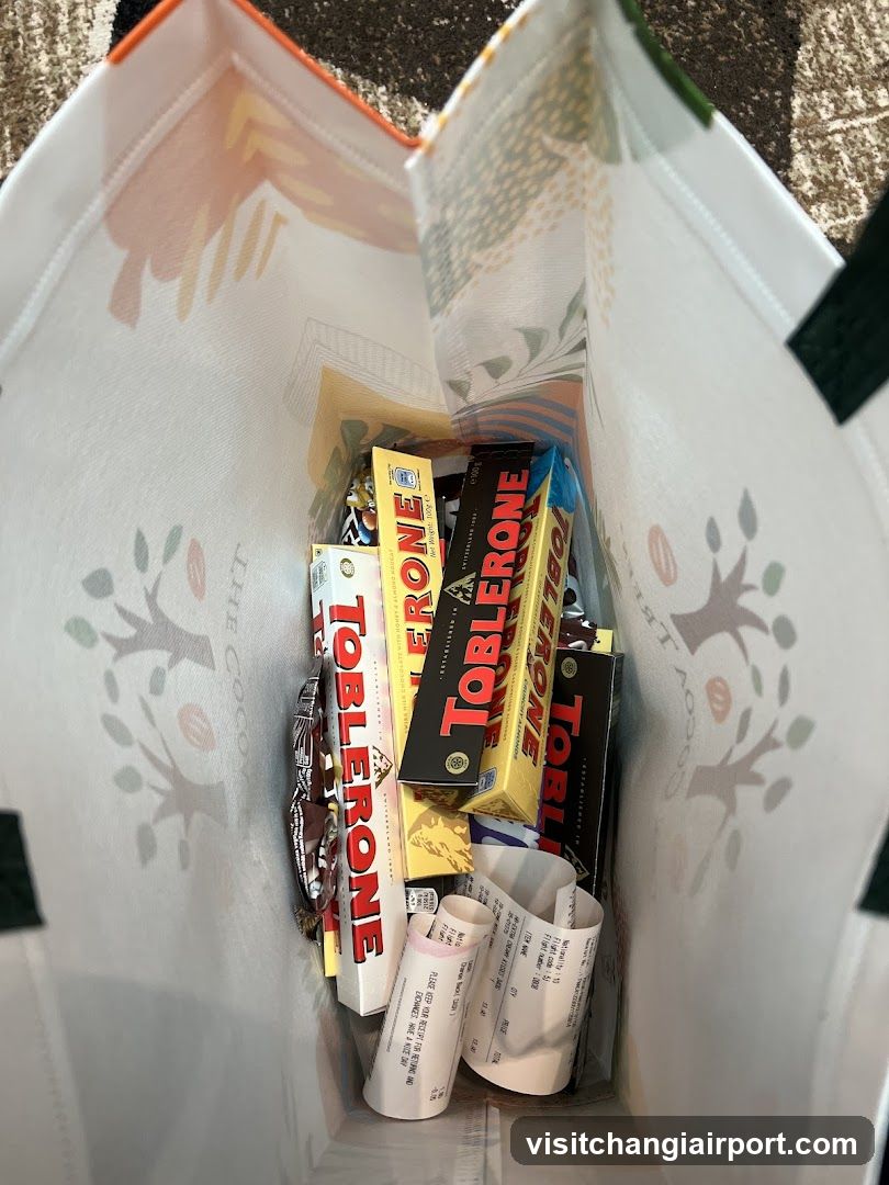 Toblerone Candy Collection in Bag