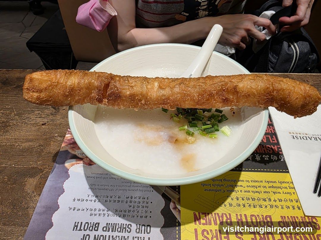 Congee with Fried Dough Stick