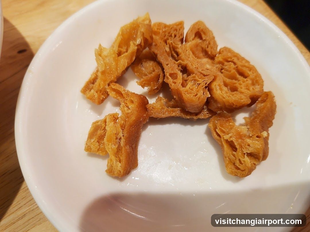 Fried Dough Snacks on Plate