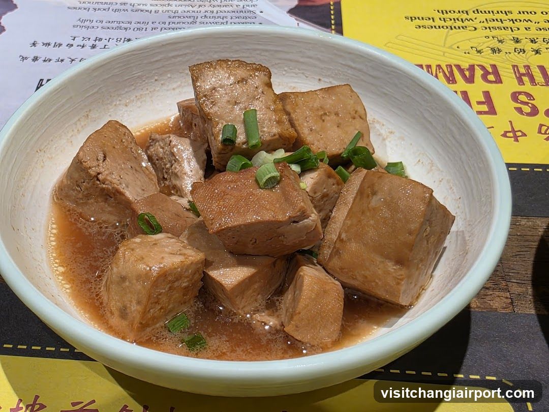 Braised Tofu with Green Onions