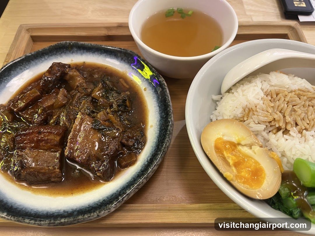Braised Pork and Rice Bowl