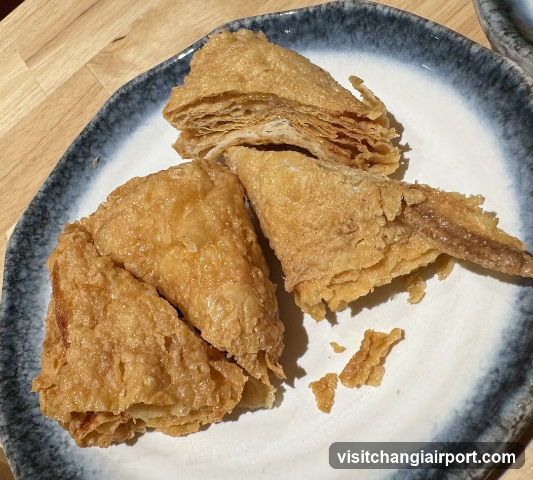 Fried Pastries on Plate