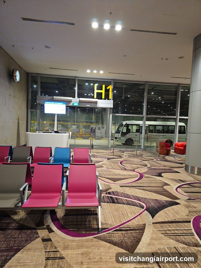 Airport Terminal Waiting Area