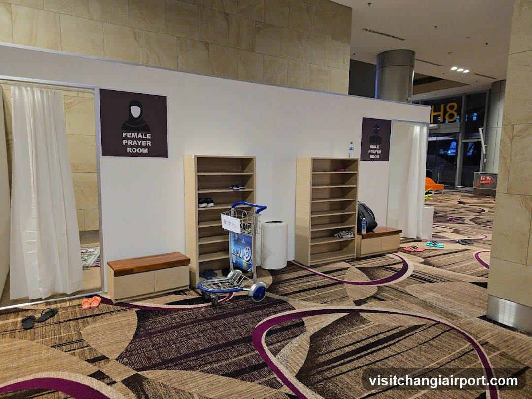 Prayer Room Area in Airport Terminal