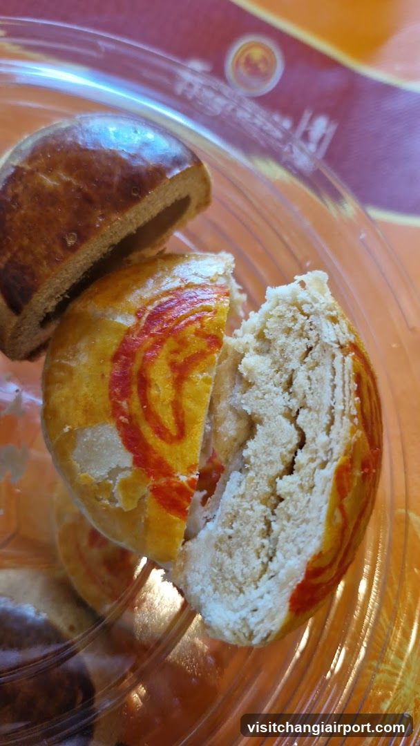Pastries in a plastic container