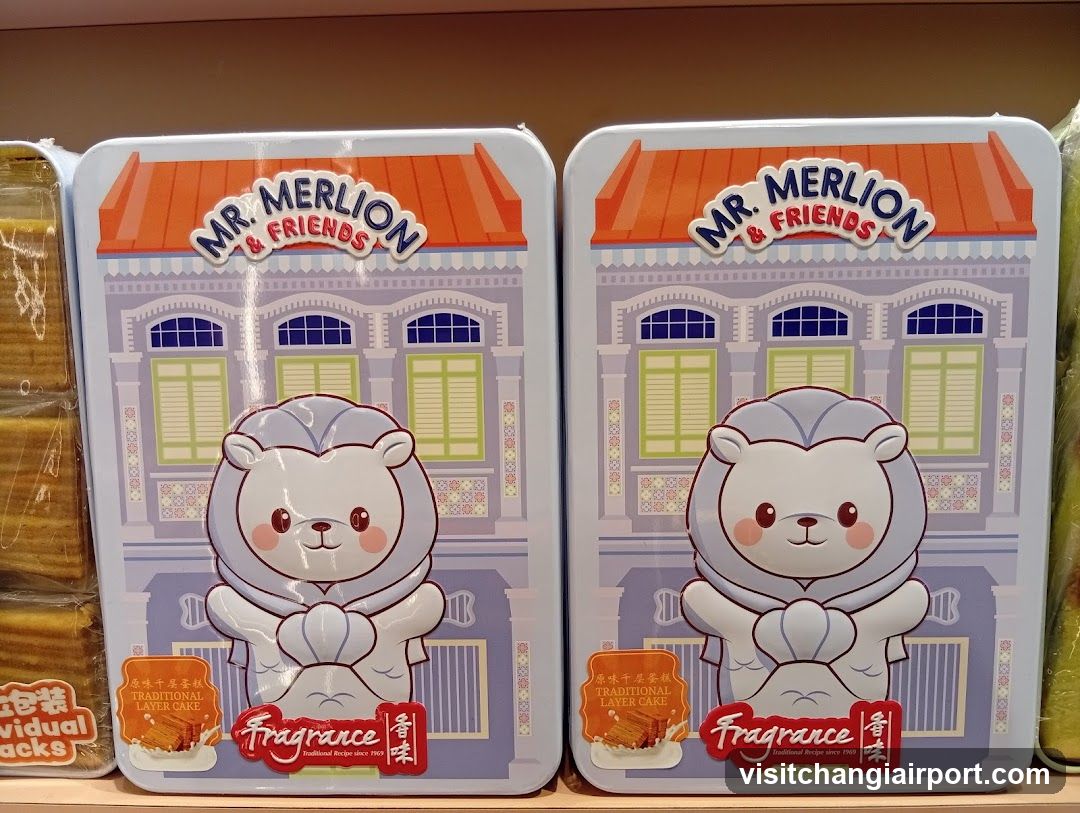 Mr Merlion & Friends Tin Cakes