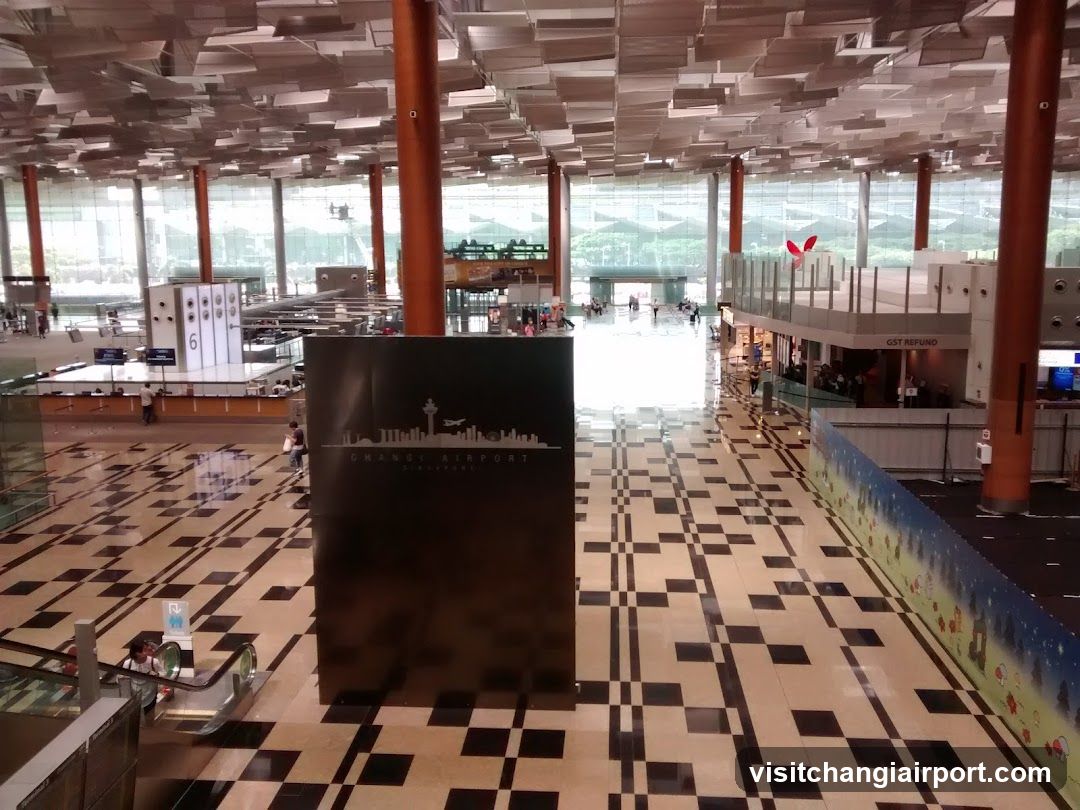 Changi Airport Terminal Interior