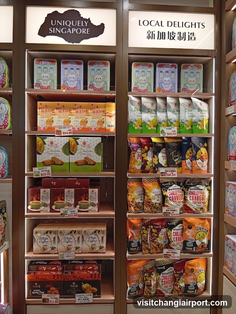 Singapore Local Delights Display