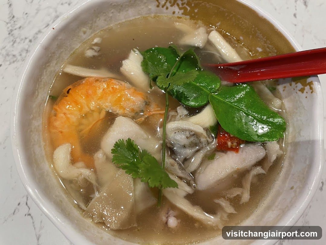 Shrimp and Fish Soup Bowl