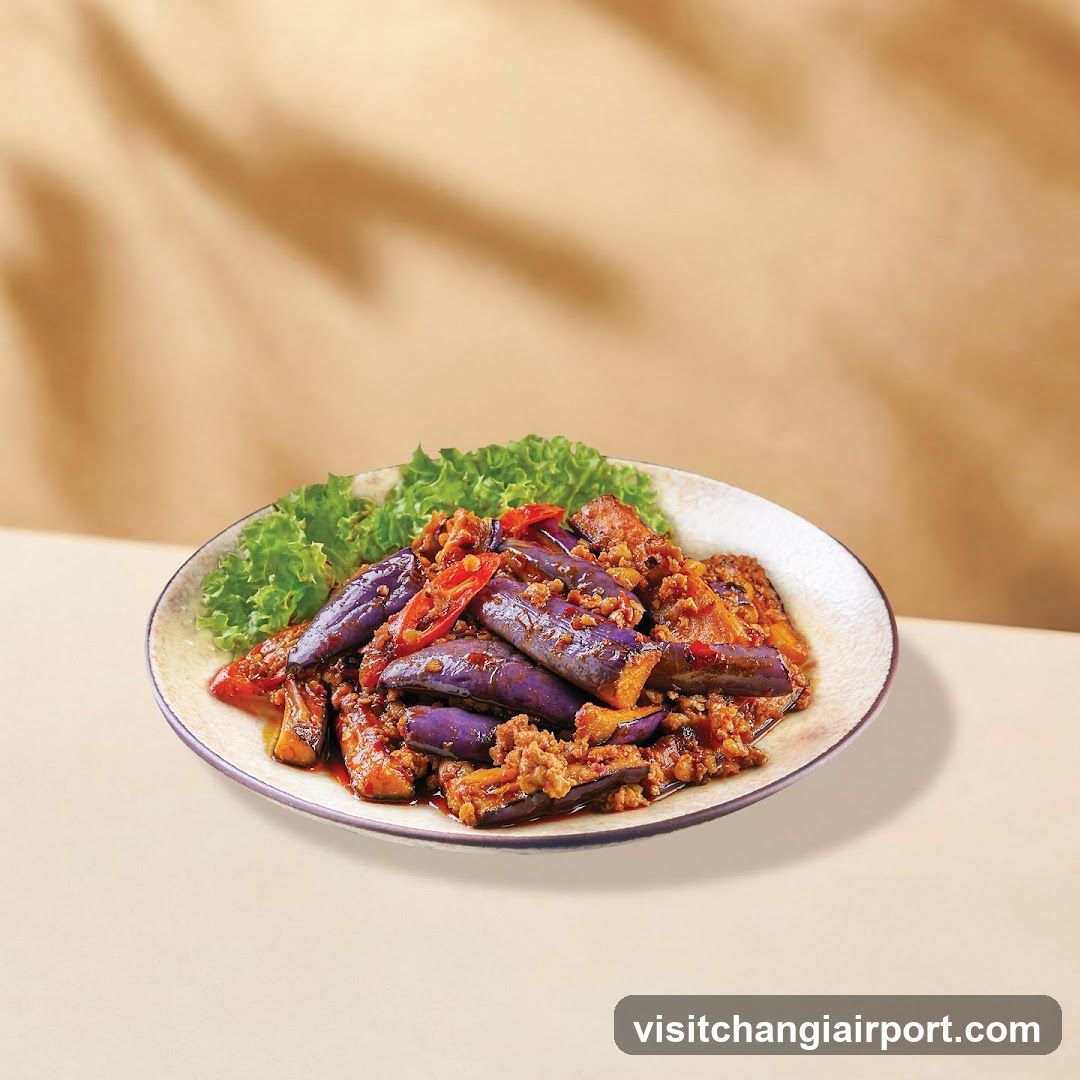 Stir-fried Eggplant with Minced Meat