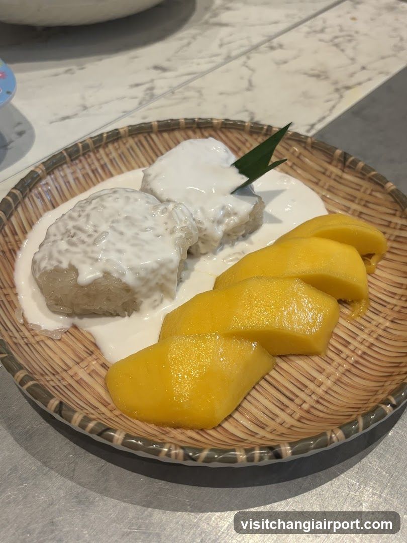 Mango Sticky Rice with Coconut Cream