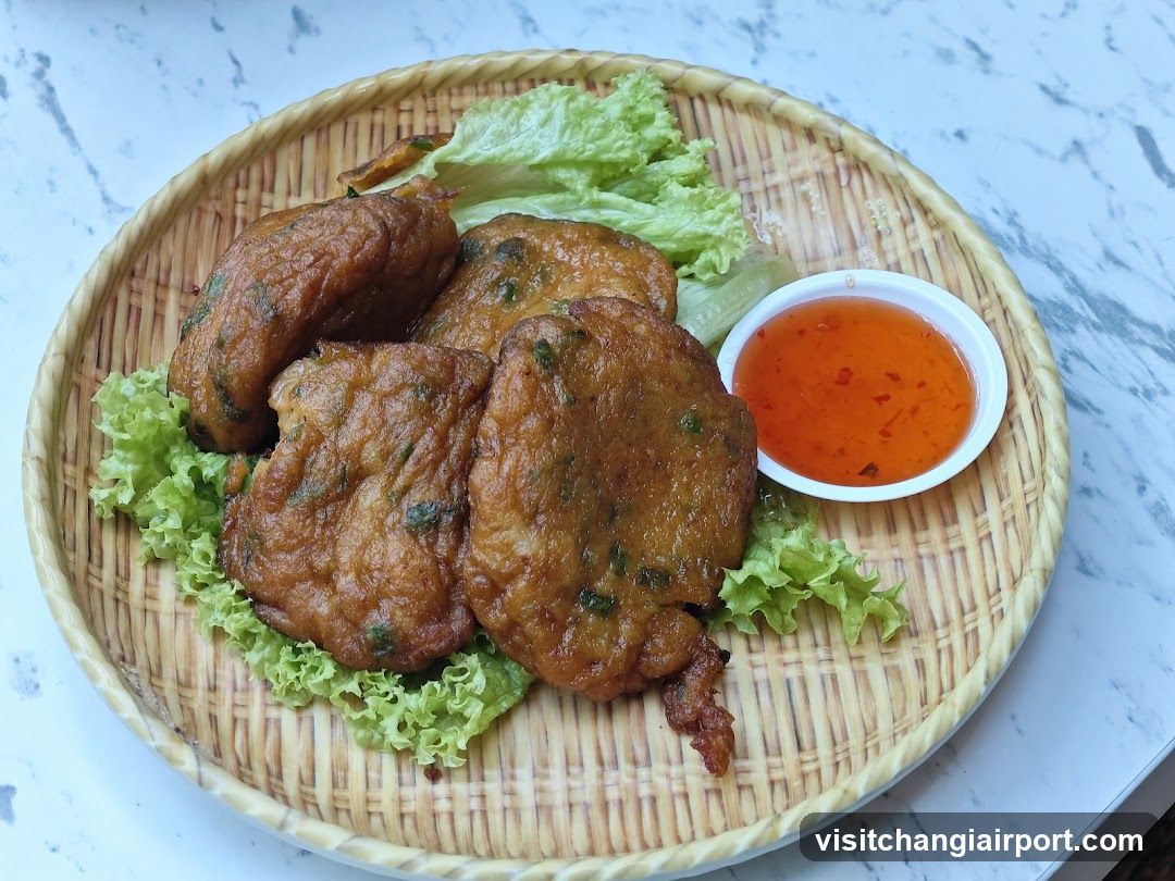 Fried Fish Cakes with Chili Sauce