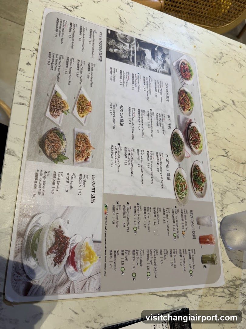 Restaurant Menu