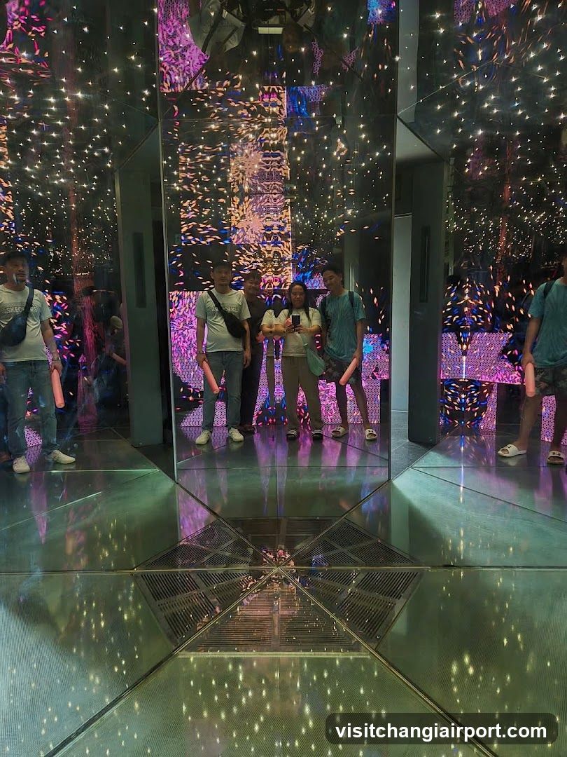Mirror Room with People