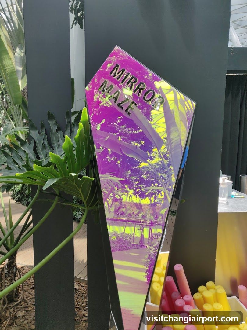 Mirror Maze Signage