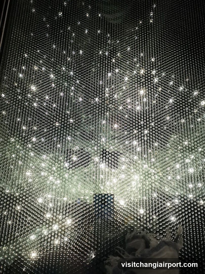 Textured Surface with Sparkling Reflections