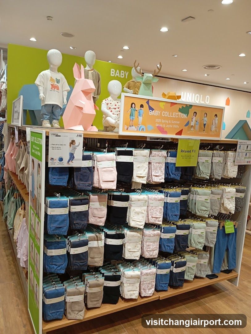 Uniqlo Baby Collection Display