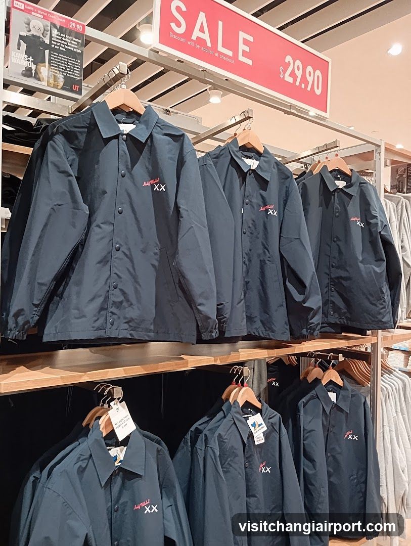 Jacket Display in Store