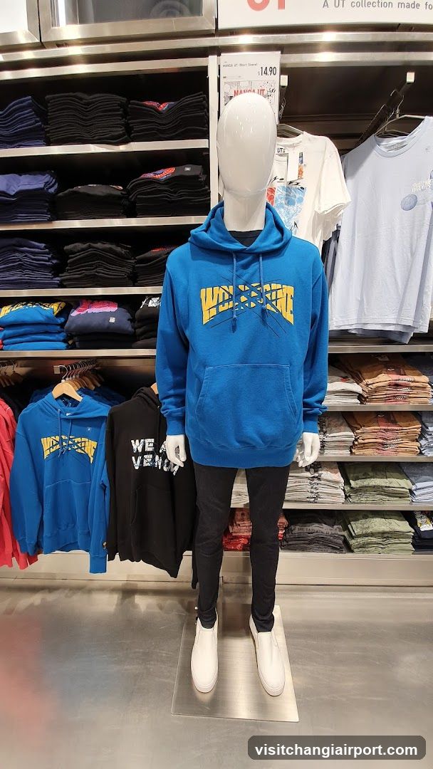 Clothing Store Interior Display