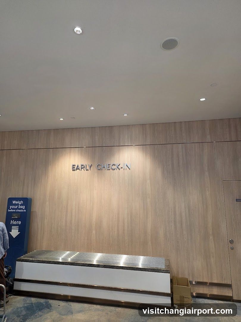 Jewel Early Check-in Lounge