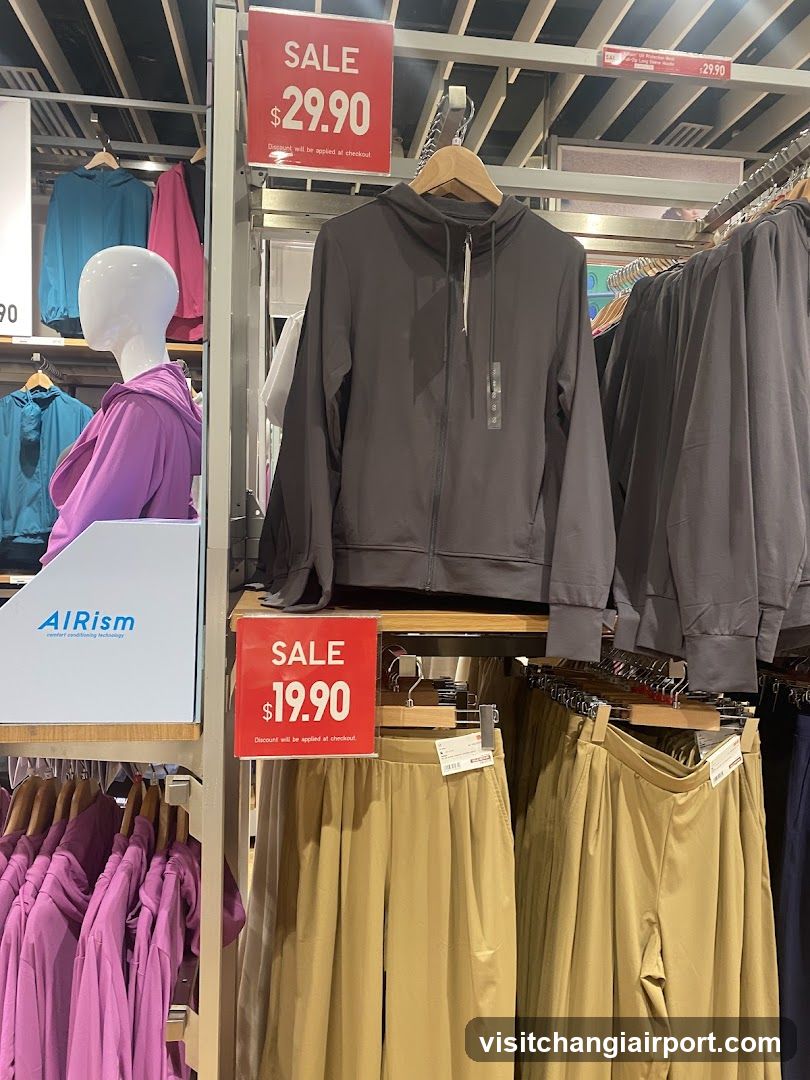 Clothing Store Interior Display