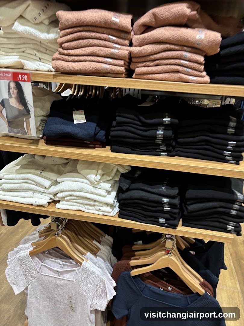 Clothing Store Interior Display