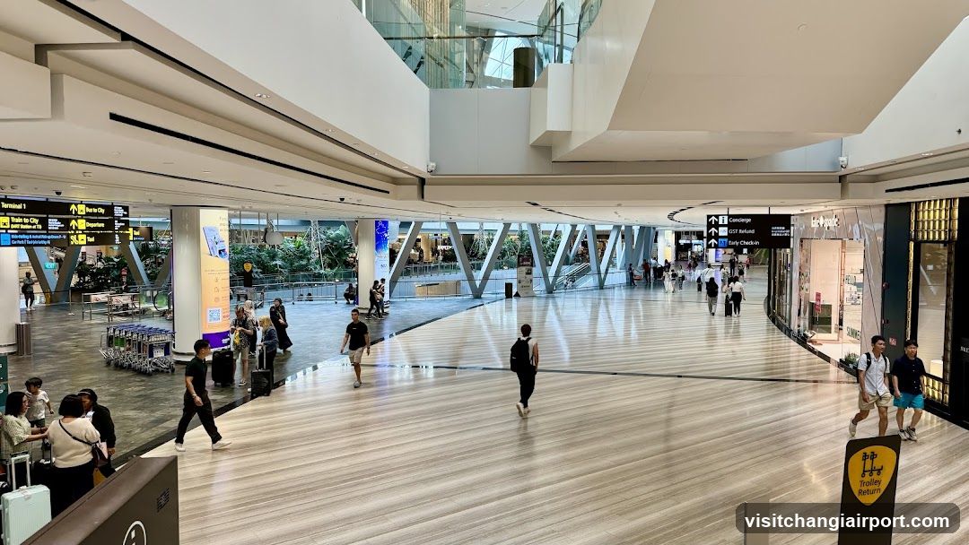 Airport Terminal Interior