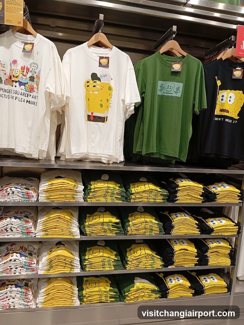 SpongeBob SquarePants Merchandise Display