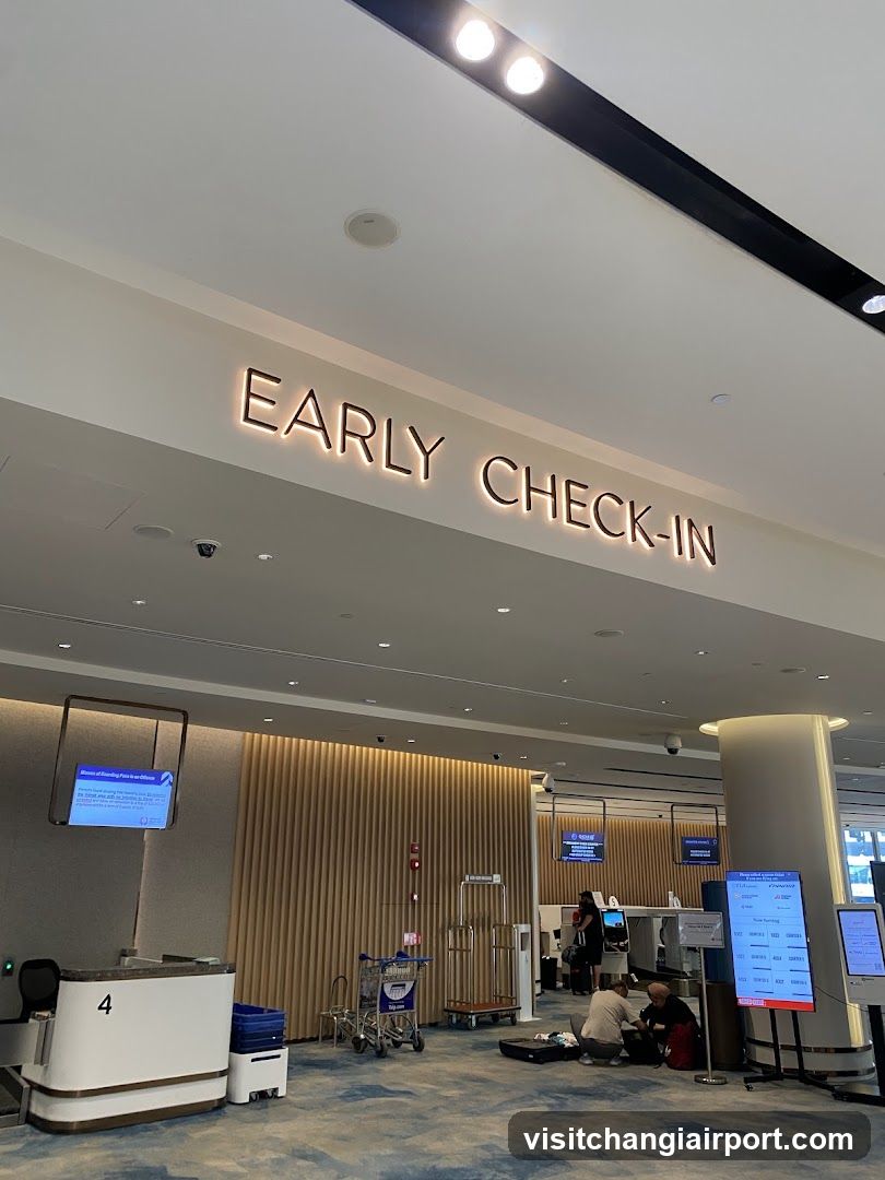 Early Check-In Area