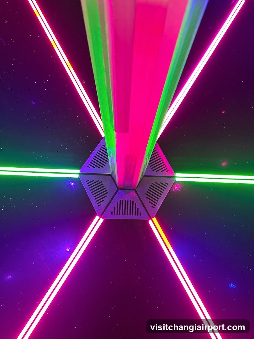 Neon Laser Light Show