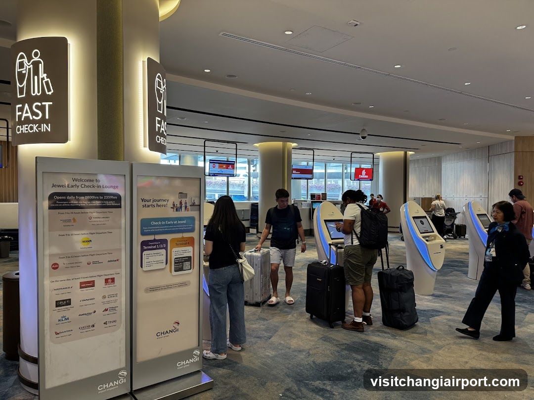 Airport Fast Check-In Lounge