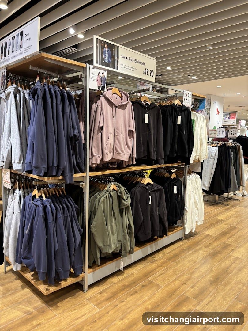 Clothing Store Interior Display