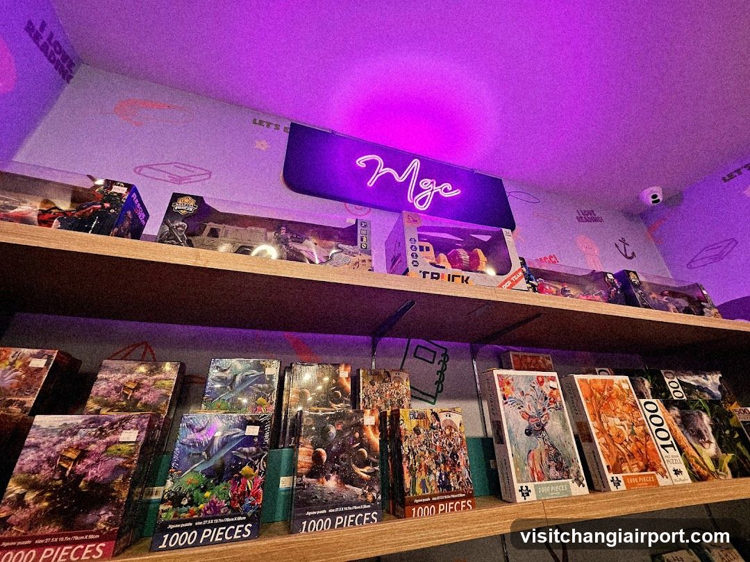 Jigsaw Puzzle Store Interior