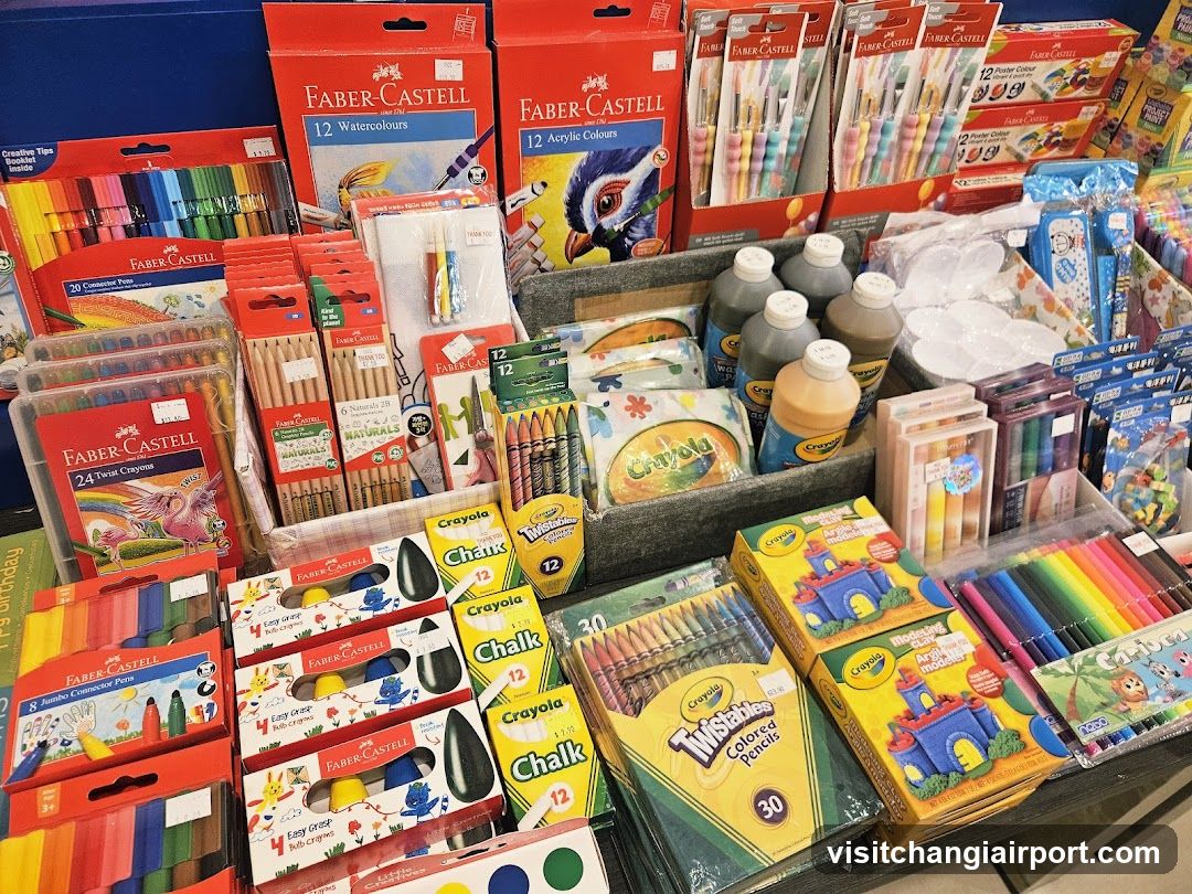 Art Supplies Display