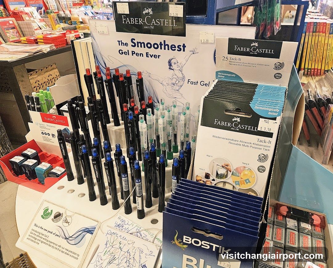 Faber-Castell and Bostik Pen Display