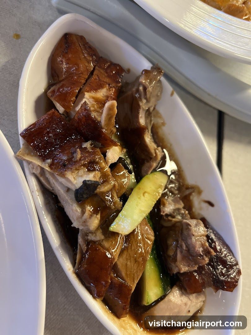 Roast Duck with Pickles