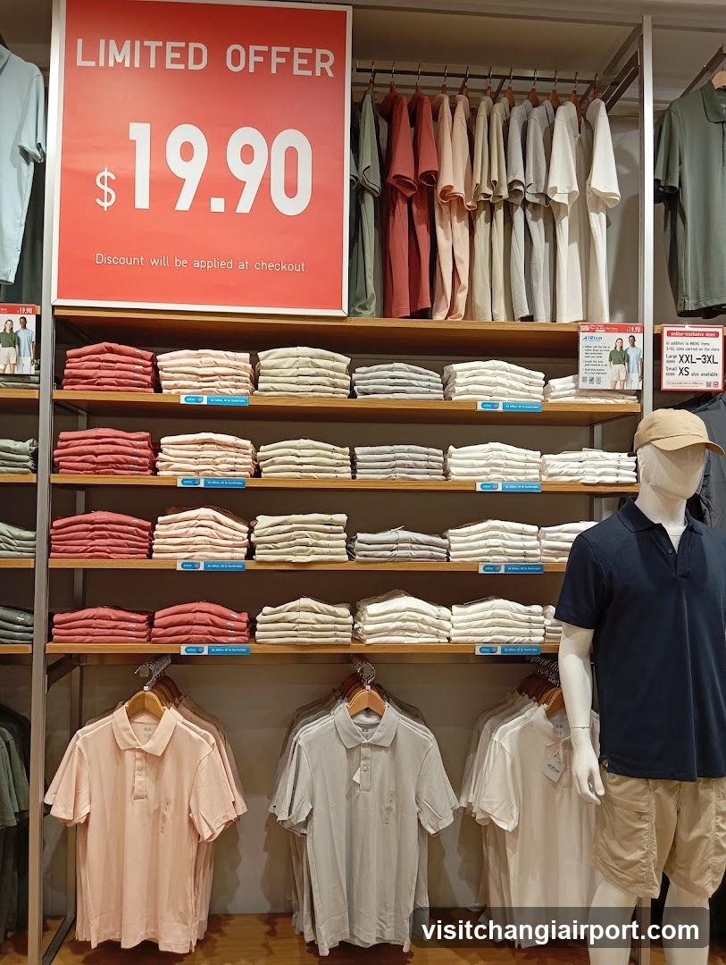 Clothing Store Interior Display